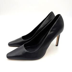 Marc Fisher LTD Olivy Stiletto Heel Pump Women's Black Size US7.5M EU37.5